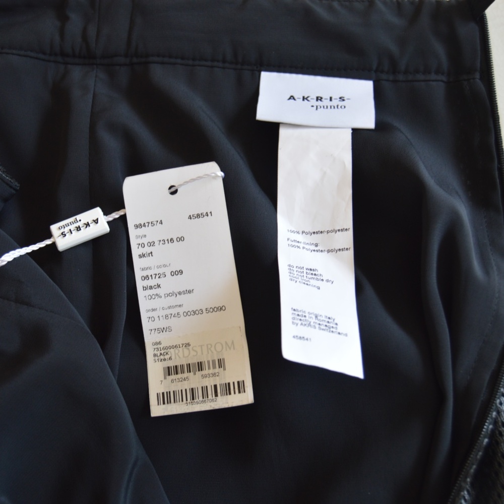 🆕🏷️ Akiris Punto Flared A-line Skirt Swiss Made 🇨🇭 - Picture 13 of 13
